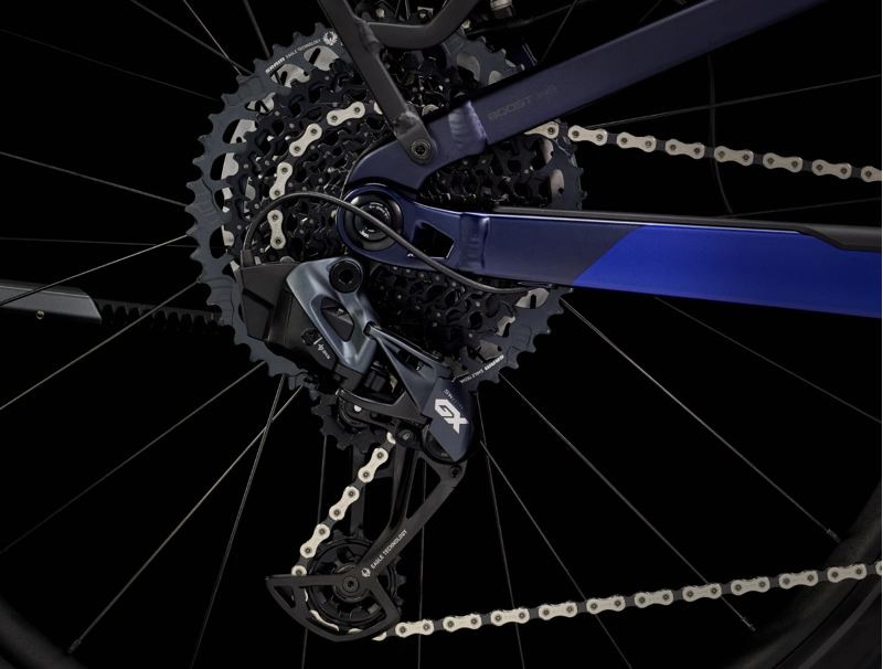 Trek Powerfly FS9 Equipped Gen 3 Electric Mountain Bike 2023 in Hex Blue-6